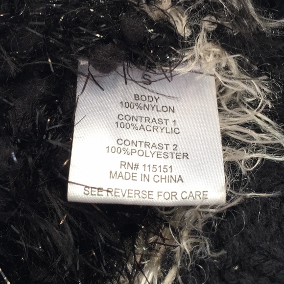 NWT Romeo & Juliet Sweater Cover Up - Picture 5 of 5